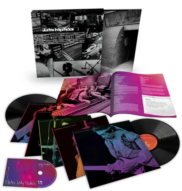 JIMI HENDRIX - ELECTRIC LADY STUDIOS: A JIMI HENDRIX VISION - 5-LP + BLU-RAY - BOXED SET