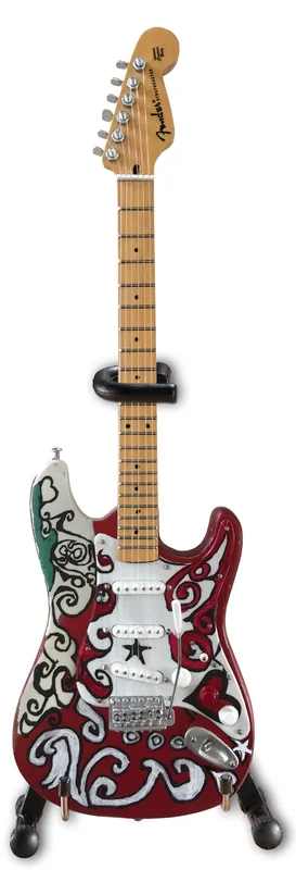 JIMI HENDRIX - FENDER STRAT SAVILLE - MINI GUITAR
