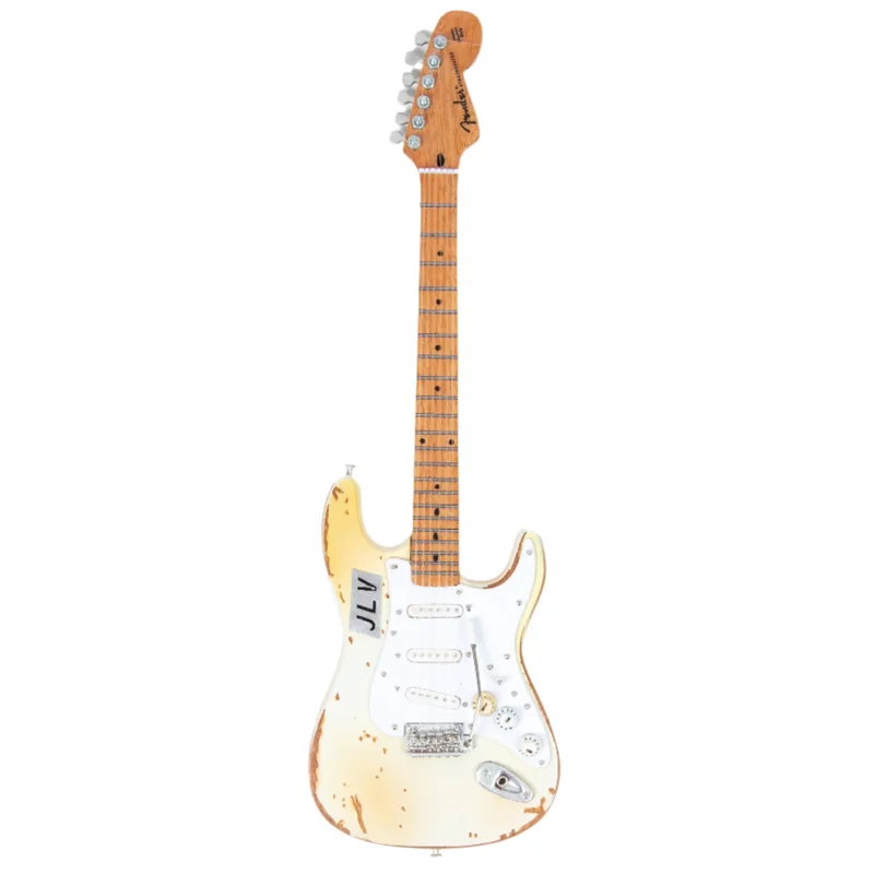 JIMMIE VAUGHAN - SIGNATURE VINTAGE FENDER STRAT - MINI GUITAR