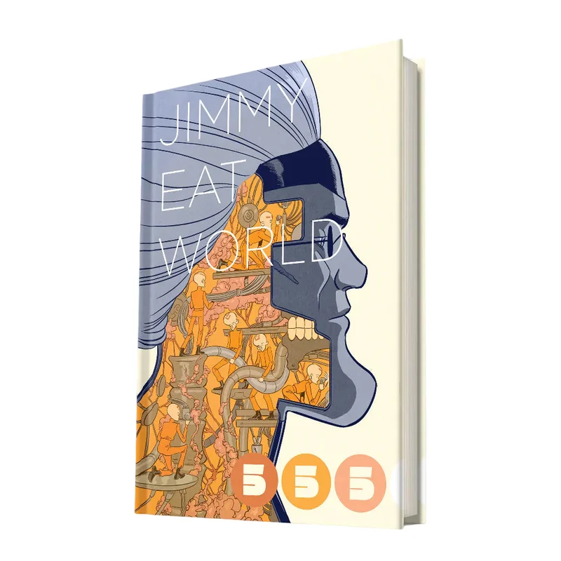 JIMMY EAT WORLD: 555 HARDCOVER BOOK