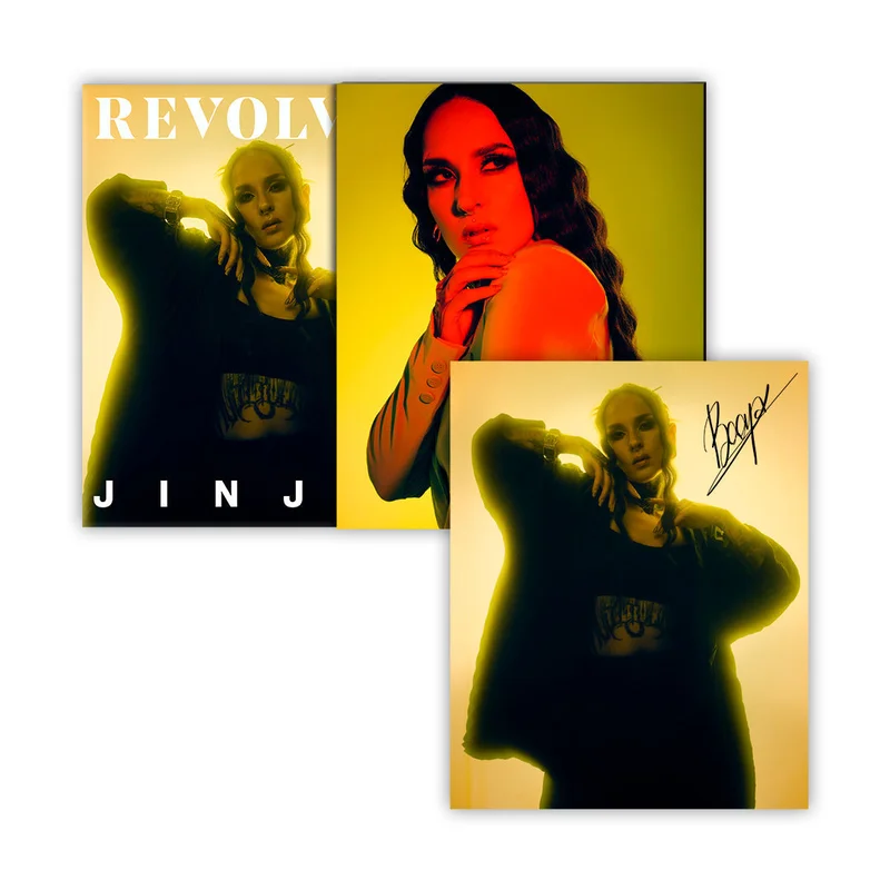 JINJER X REVOLVER BUNDLE ALTERNATIVE COVER WINTER 2024 ISSUE IN NUMBERED SLIPCASE & AUTOGRAPHED PRINT