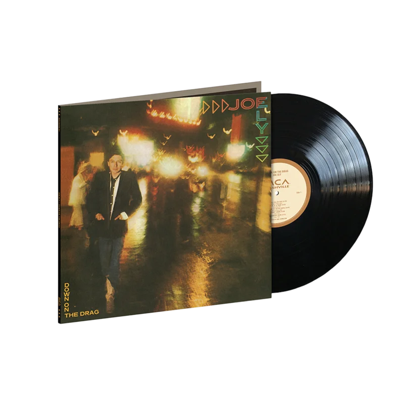 JOE ELY - DOWN ON THE DRAG - VINYL LP