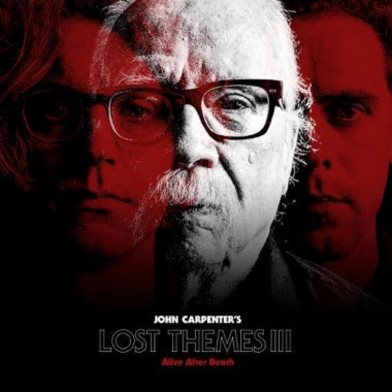 JOHN CARPENTER 'LOST THEMES III: ALIVE AFTER DEATH' LP - TRANSPARENT RED