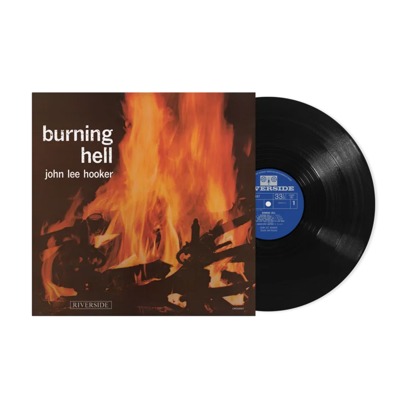 JOHN LEE HOOKER - BURNING HELL - VINYL LP
