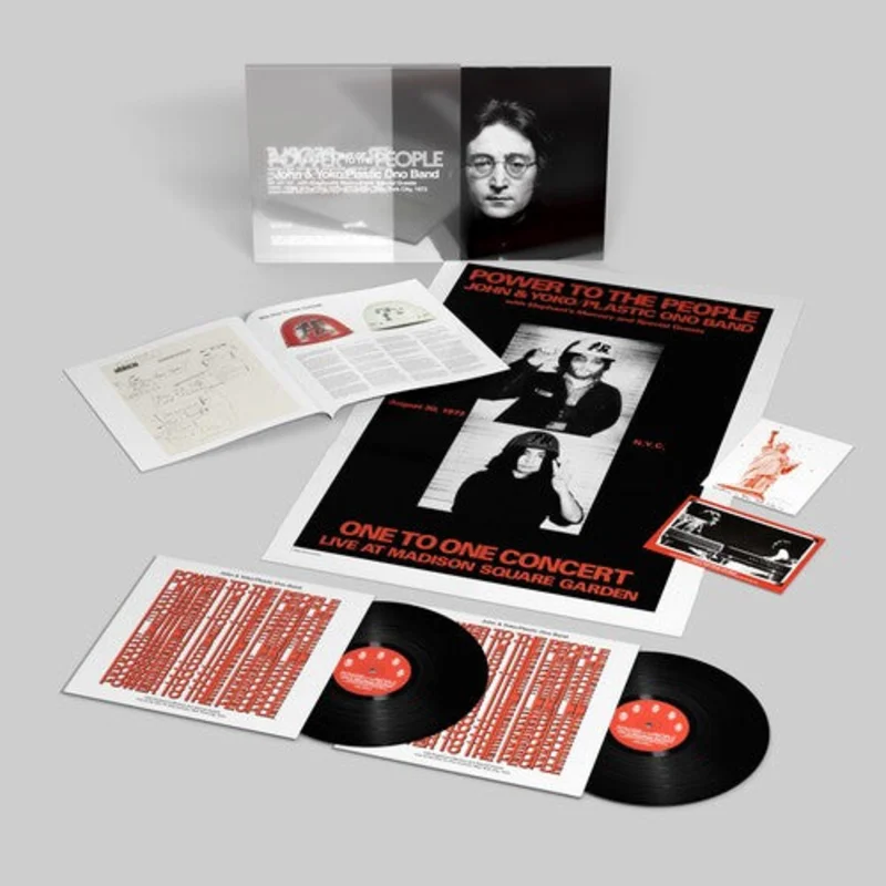 JOHN LENNON 'POWER TO THE PEOPLE: LIVE AT THE ONE TO ONE CONCERT' 2LP