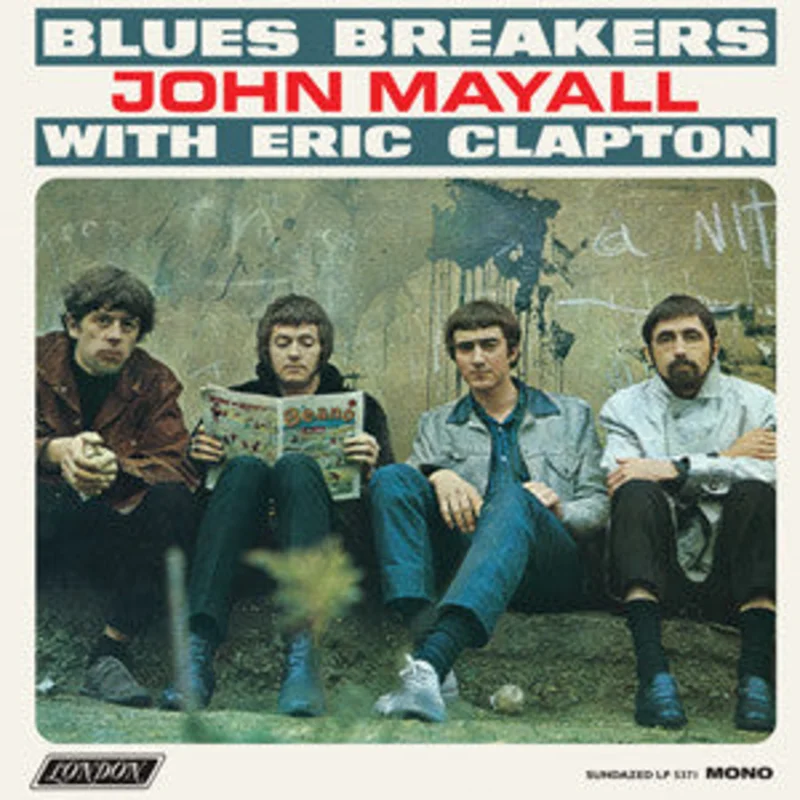 JOHN MAYALL AND THE BLUES BREAKERS 'BLUES BREAKERS WITH ERIC CLAPTON' LP