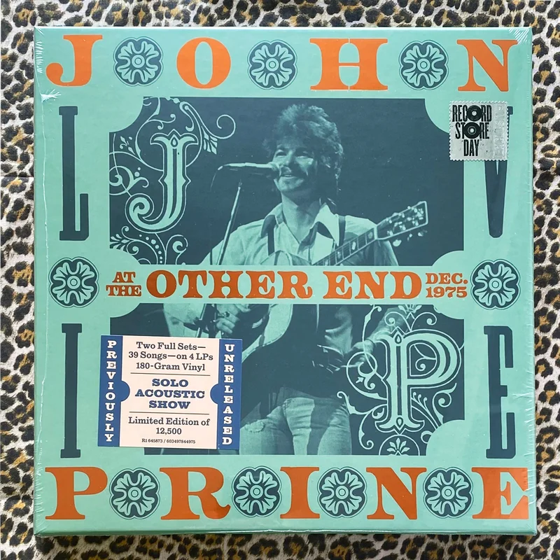 John Prine: Live At The Other End, December 1975 12" box set (RSD 2021)