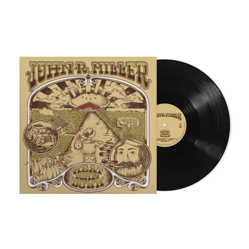 JOHN R MILLER 'HEAT COMES DOWN' LP (Black Vinyl)