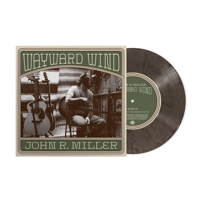 JOHN R. MILLER 'WAYWARD WIND' 7" (Graphite Vinyl)
