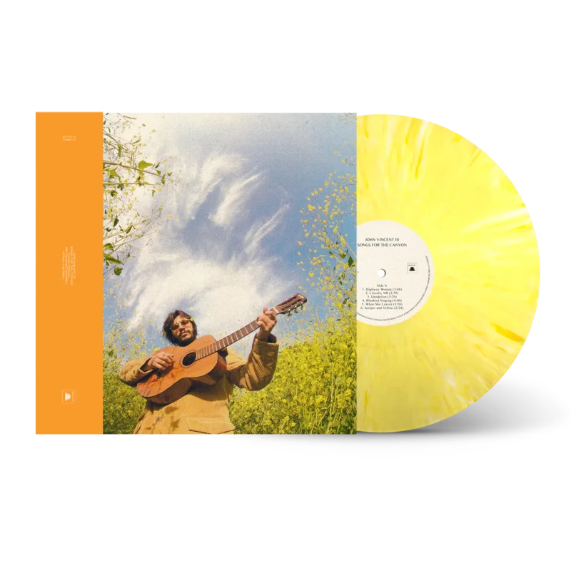 JOHN VINCENT III 'SONGS FOR THE CANYON' LP (Pappus & Flower Vinyl)