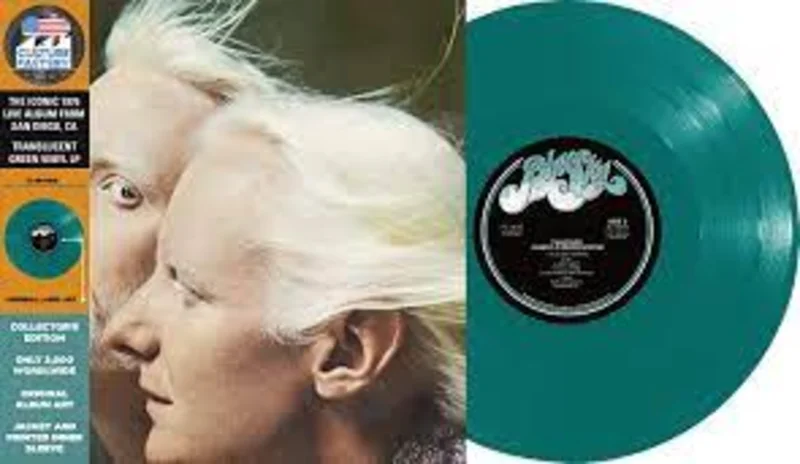 JOHNNY & EDGAR WINTER 'TOGETHER' LP - TRANSLUCENT GREEN