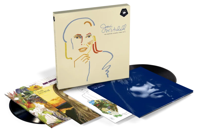 JONI MITCHELL 'THE REPRISE ALBUMS (1968-1971)' 4LP BOX SET