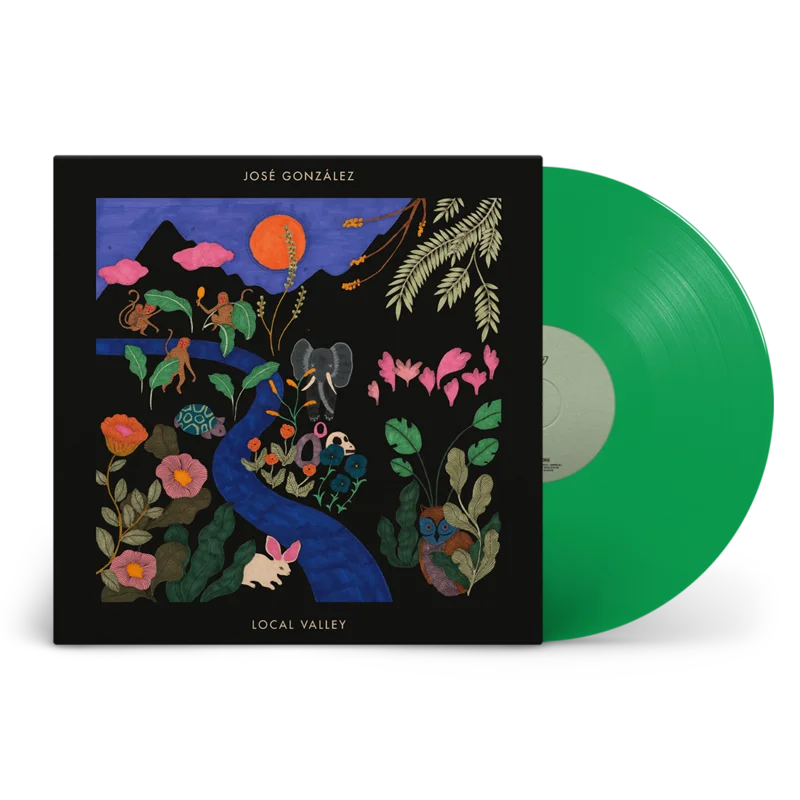JOSE GONZALEZ 'LOCAL VALLEY' LP - GREEN