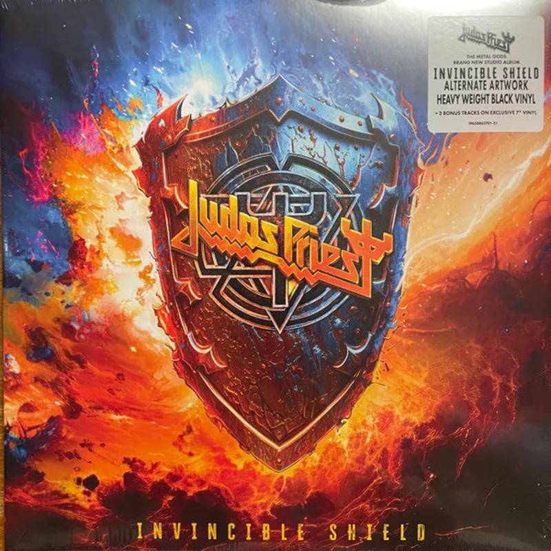 JUDAS PRIEST INVINCIBLE SHIELD 2LP + Bonus 7"