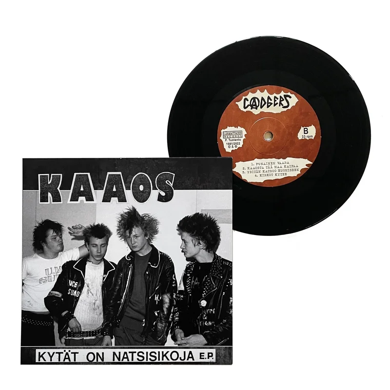 Kaaos / Cadgers: Split 7"