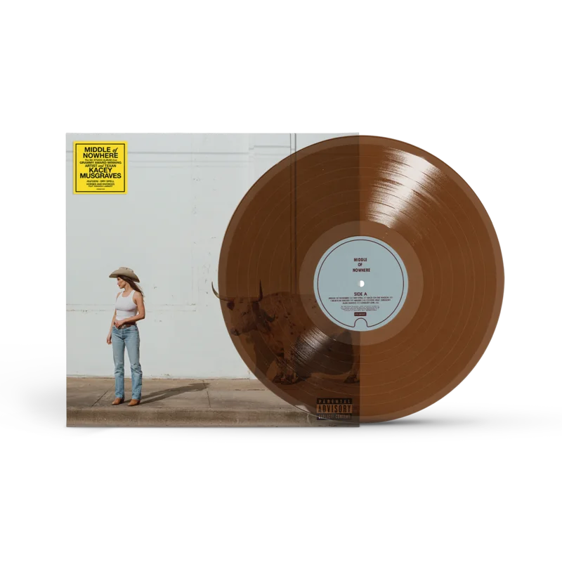 KACEY MUSGRAVES - MIDDLE OF NOWHERE - WHISKEY COLOR - VINYL LP