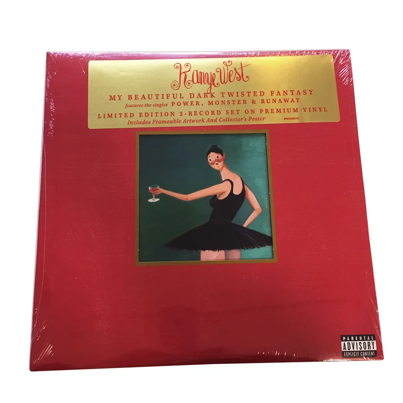Kanye West: My Beautiful Dark Twisted Fantasy 12"