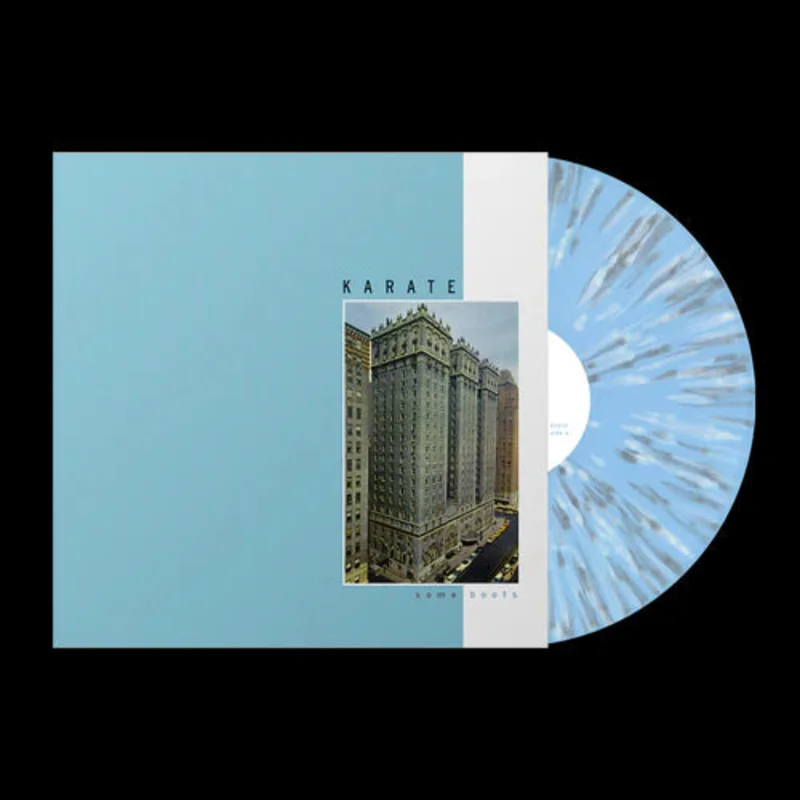 KARATE 'SOME BOOTS' LP - TRANSPARENT BLUE/GREY