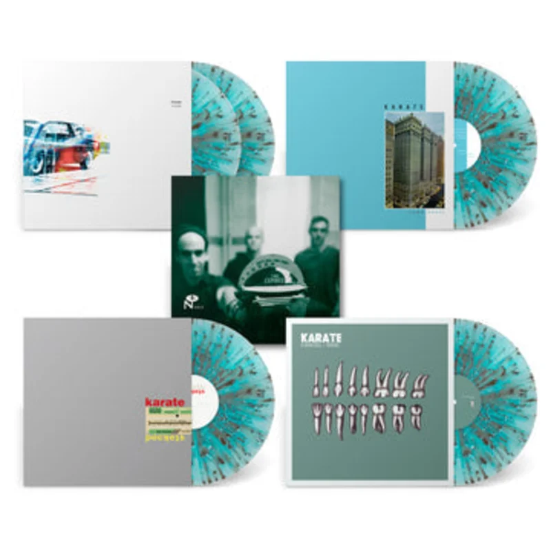 KARATE 'TIME EXPIRED' 5LP BOX SET - CACOPHONY SPLATTER