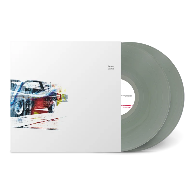KARATE 'UNSOLVED Y2K 25TH ANNIVERSARY' 2LP - COKE BOTTLE CLEAR