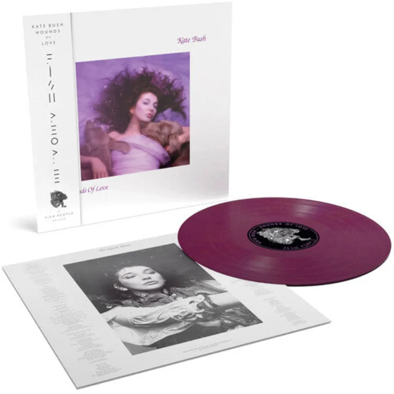 KATE BUSH 'HOUNDS OF LOVE' LP - IMPORT - RASPBERRY BERET