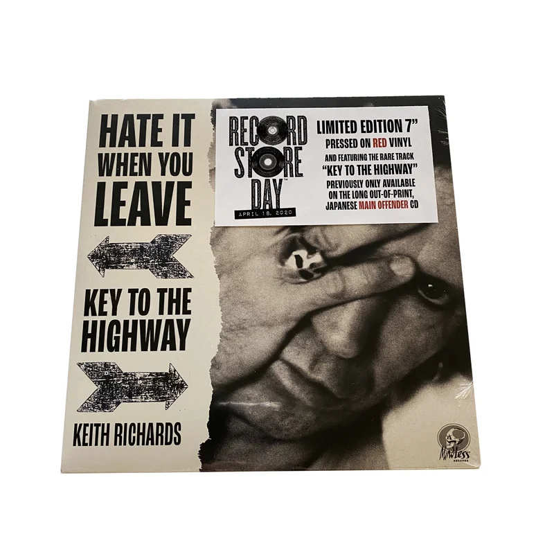 Keith Richards: Hate It When You Leave 7" (RSD)