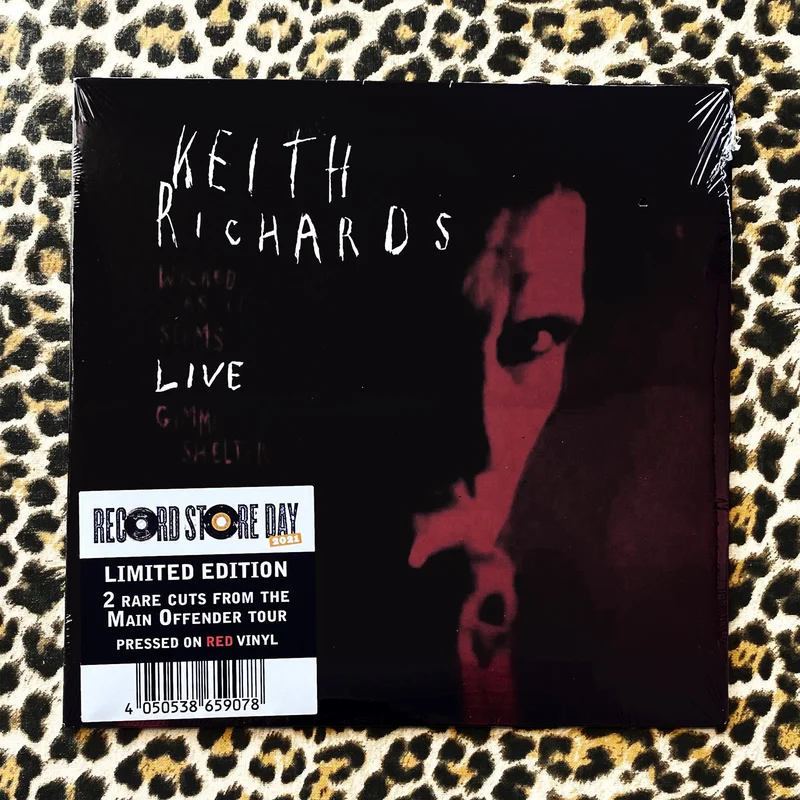 Keith Richards: Wicked As It Seems Live 12" (RSD 2021)