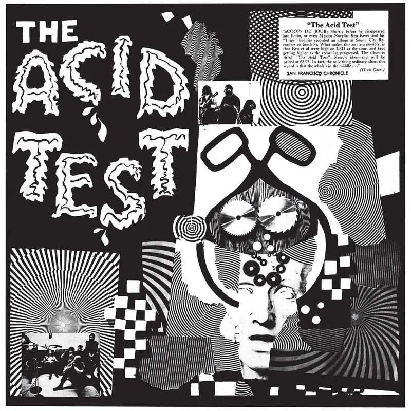 KEN KESEY/GRATEFUL DEAD 'THE ACID TEST' LP - BLUE