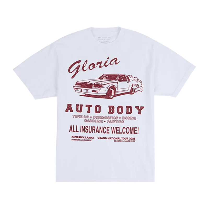 Kendrick Lamar Gloria Auto Body T-Shirt