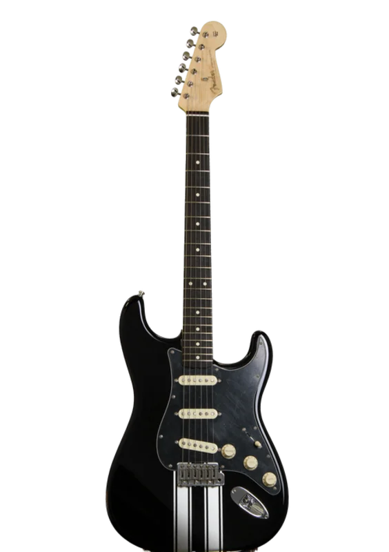 KENNY WYNE SHEPHERD - FENDER STRAT RACING STRIPES - MINI GUITAR