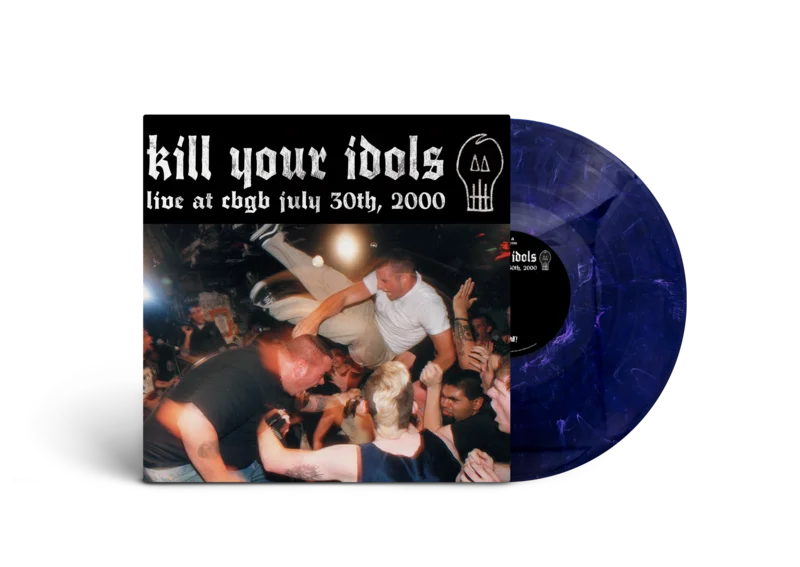 KILL YOUR IDOLS LIVE AT CBGB LP - EXCLUSIVE - LTD. 100 - DEEP PURPLE SWIRL