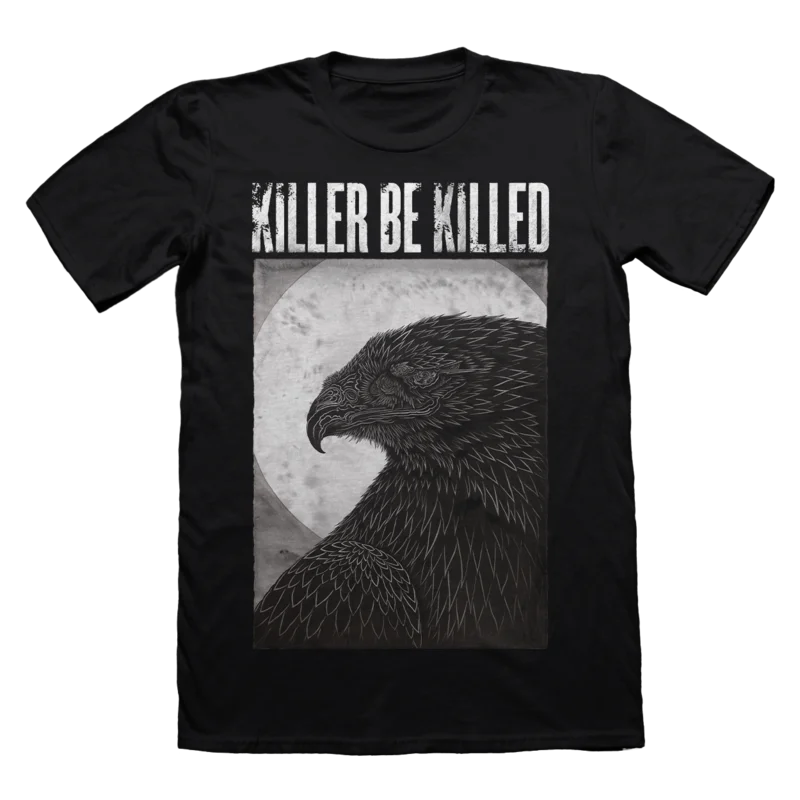 KILLER BE KILLED ARTIST SERIES : THOMAS HOOPER 'EAGLE T-SHIRT' ON BLACK