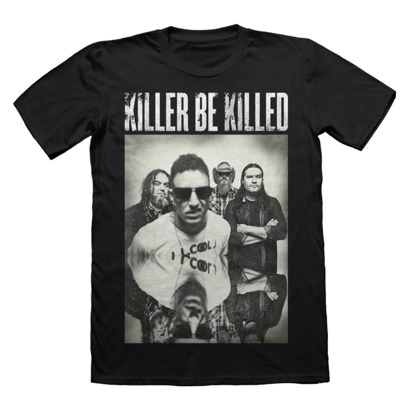 KILLER BE KILLED ARTIST SERIES : TRAVIS SHINN 'PHOTO T-SHIRT' ON BLACK