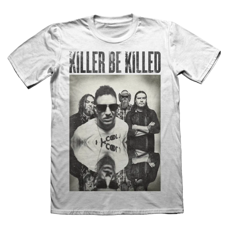 KILLER BE KILLED ARTIST SERIES : TRAVIS SHINN 'PHOTO T-SHIRT' ON WHITE
