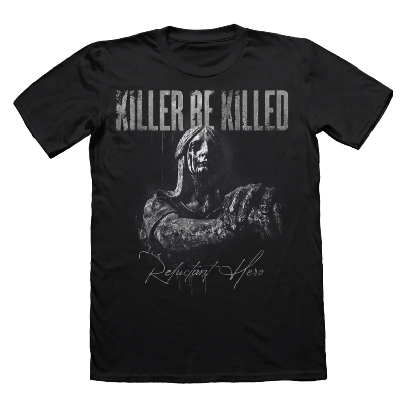 KILLER BE KILLED 'RELUCTANT HERO' GRAY - T-SHIRT