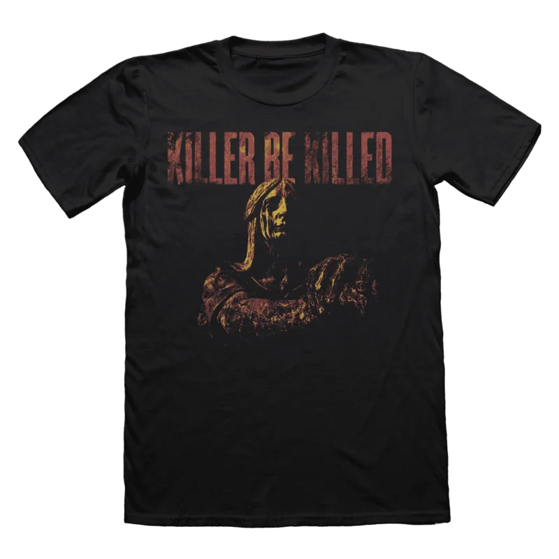 KILLER BE KILLED 'RELUCTANT HERO' STATUE BUST - T-SHIRT