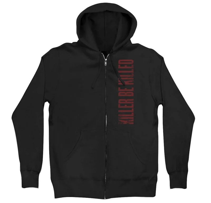 KILLER BE KILLED 'RELUCTANT HERO' ZIP-UP HOODIE