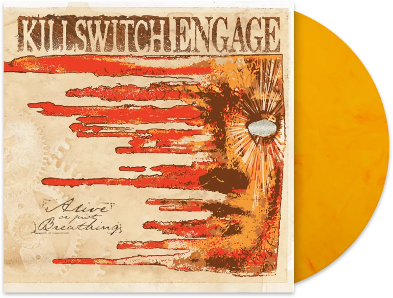 KILLSWITCH ENGAGE ALIVE OR JUST BREATHING LP - EXCLUSIVE - LTD. 500 - VARIOUS COLORS