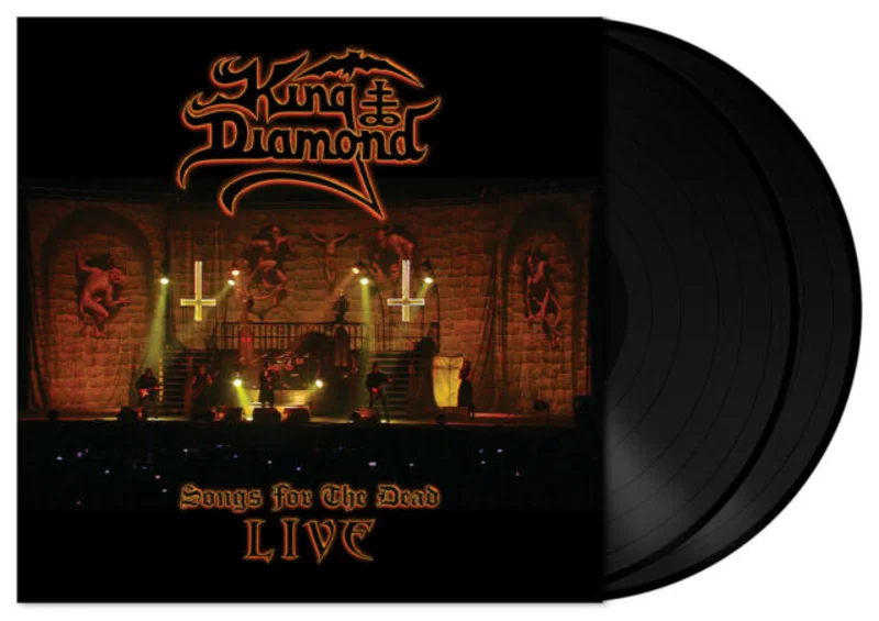 KING DIAMOND 'SONGS FOR THE DEAD LIVE' 2LP - BLACK
