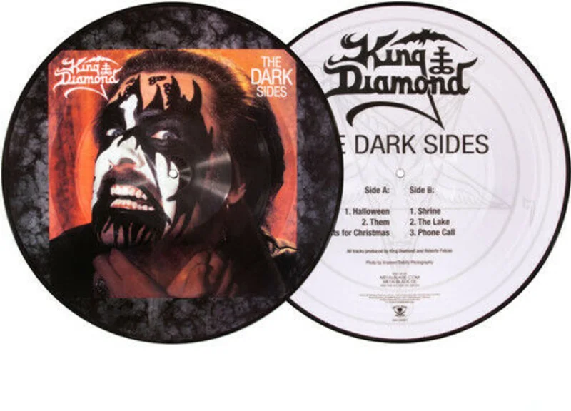 KING DIAMOND 'THE DARK SIDES' LP - PICTURE DISC