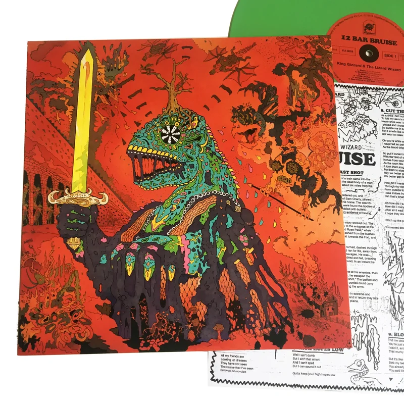 King Gizzard & the Lizard Wizard: 12 Bar Bruise 12"