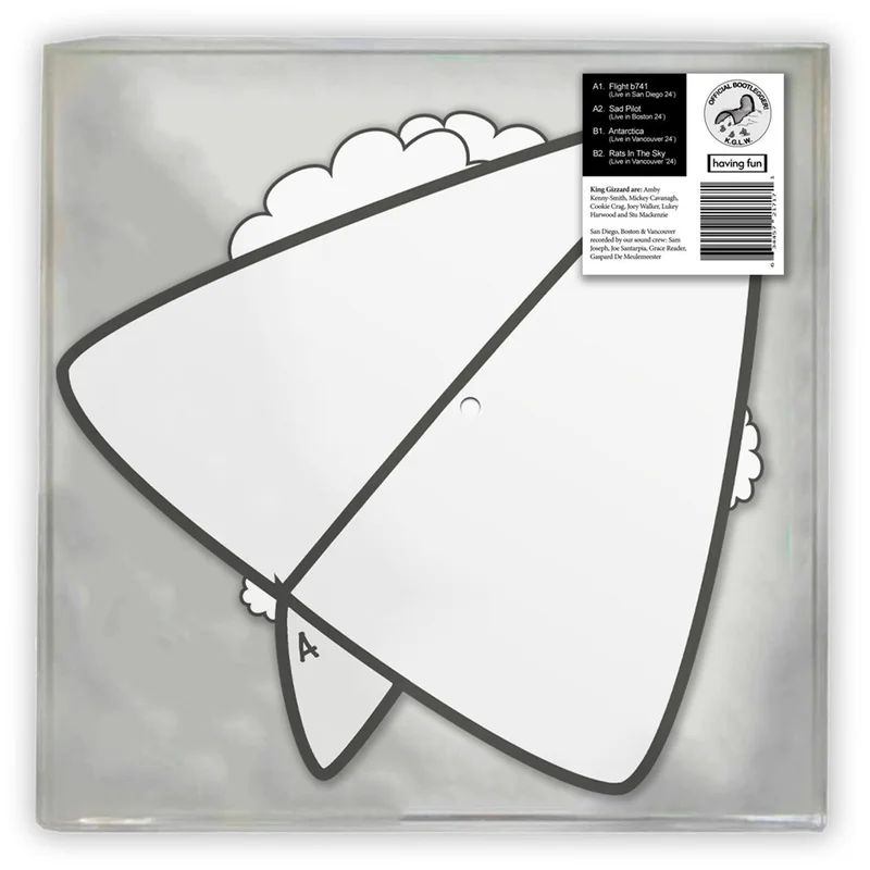 King Gizzard & the Lizard Wizard: Live in 24' 12" (paper airplane picture disc) (Black Friday 2025)