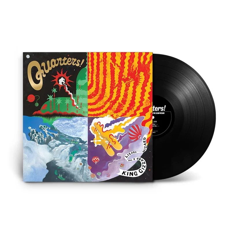 KING GIZZARD & THE LIZARD WIZARD 'QUARTERS!' LP - RECYCLED VINYL