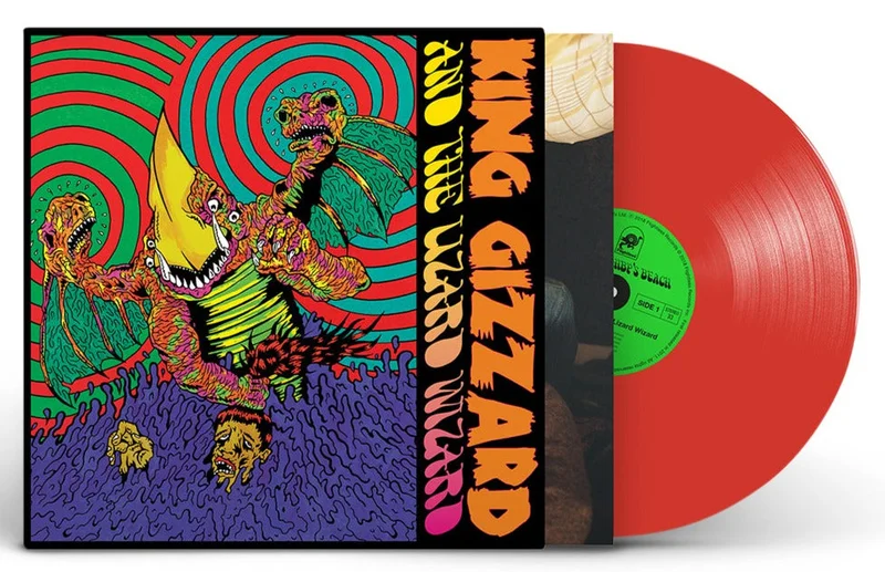 KING GIZZARD & THE LIZARD WIZARD 'WILLOUGHBY'S BEACH' LP - RED