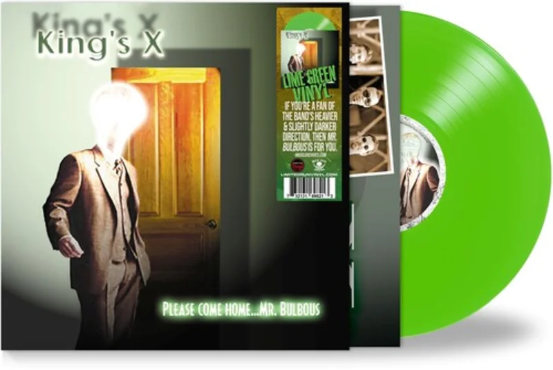 KING'S X 'PLEASE COME HOME...MR. BULBOUS' LP - GREEN