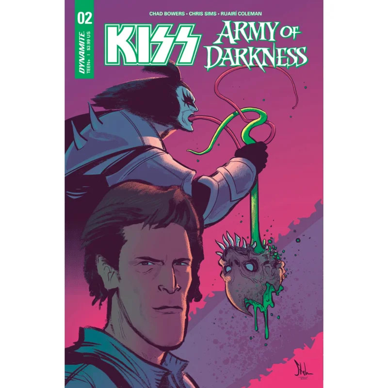 KISS ARMY OF DARKNESS #2 (COVER A STRAHM) COMIC BOOK