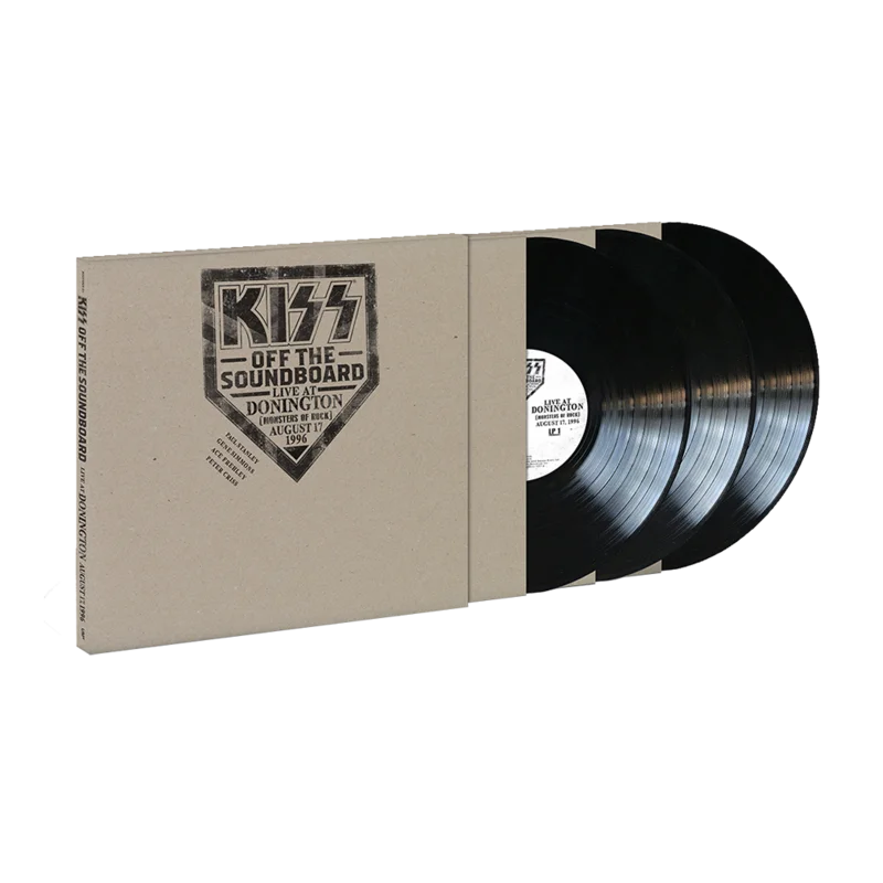 KISS 'OFF THE SOUNDBOARD: DONINGTON 1996 (LIVE)' 3LP