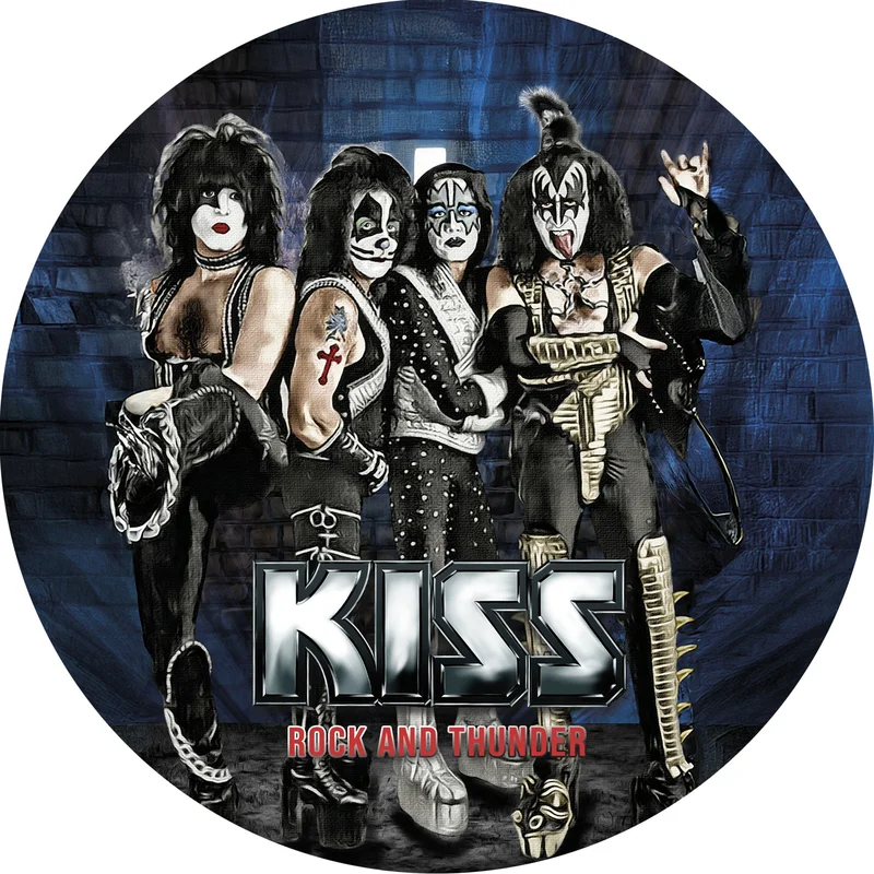 KISS 'ROCK AND THUNDER' 7" - LTD. - PICTURE DISC