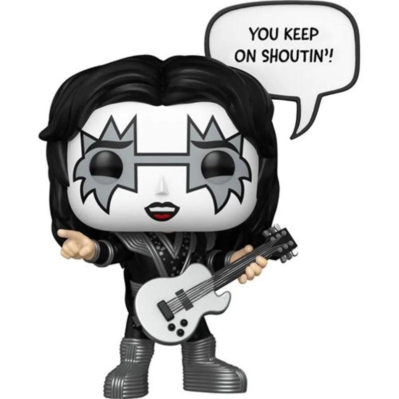 KISS THE SPACEMAN FUNKO FIGURE - ROCK AND ROLL ALL NITE SAYINGS