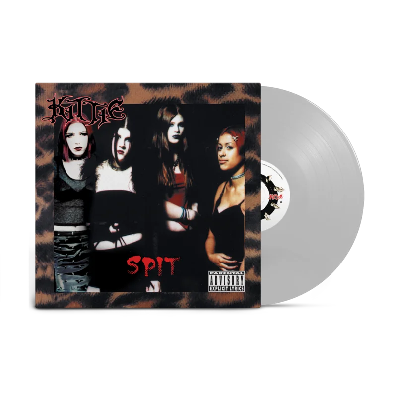KITTIE 'SPIT' LP - METALLIC SILVER